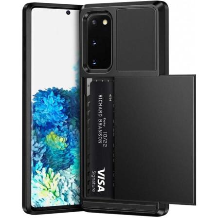 Samsung Galaxy S20 FE Støtsikker veske med kortspor Black
