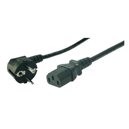 LogiLink Power Cord, Schuko-C13, black, 3,00m