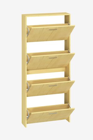 VCM - Vcm Kenkäkaappi Sulos L - Ruskea - Kenkäkaapit - - Homeroom