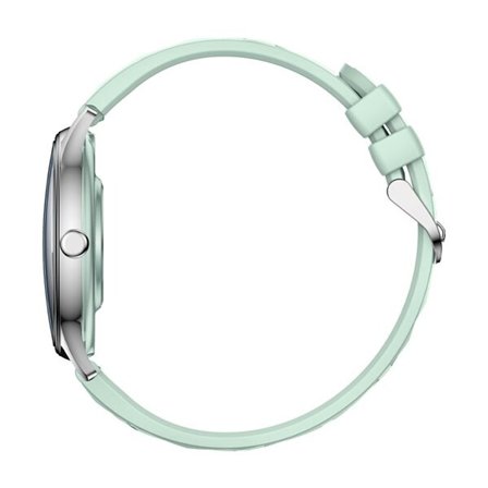 COLMI L28 Smart Watch (sølvgrønn + grønn lærrem)