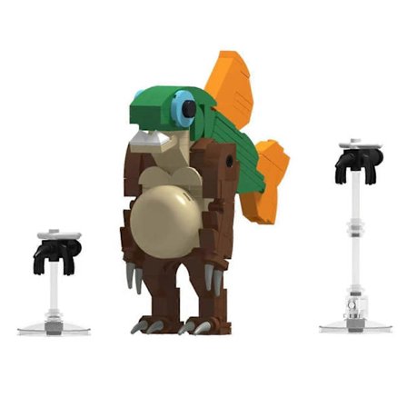 Italialainen Brainrot Tung Tung Tung Sahur Rakennuspalikat Tralalero Tralala Toimintahahmot _19[D]