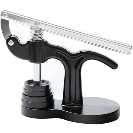 Urpresse Ur Værktøjssæt Kasse Monteringsreparationsværktøj med 12 Presseplader Plastindsatser