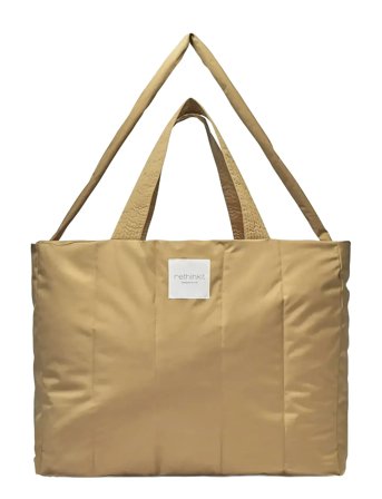 Shopper Tote Bag Shelter Beige Rethinkit Studios