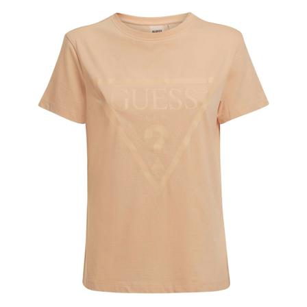 Guess, T-Shirts Beige, Dames, Maat:L