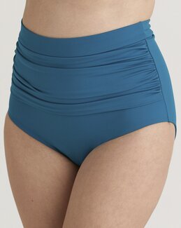 Bikini-trosa med hög midja Maya Petrol - 50 - Miss Mary