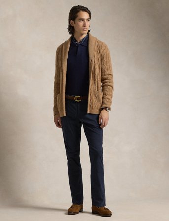 Polo Ralph Lauren Jarrett Stretch Slim Fit Sateen Pant - Black - 32 x 32