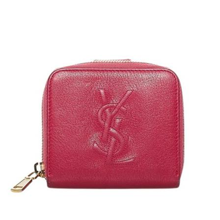 Yves Saint Laurent Vintage, Pre-owned Leather Wallet Rood, Dames, Maat:ONE Size