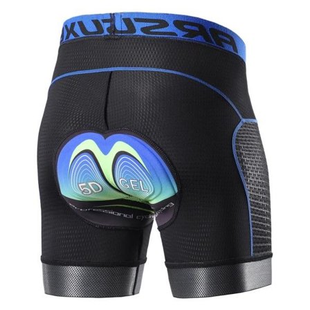 Arsuxeo Cykelunderkläder Shorts för män 5D Gel Pad Quick Dry Mountain Bike Cykelshorts