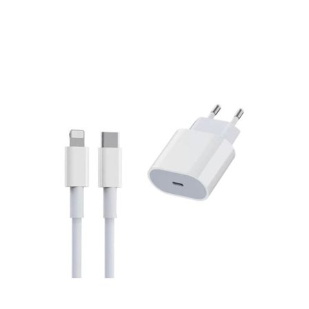 TYPE-C 20W snabbladdningshuvud + Type-C för snabbladdning