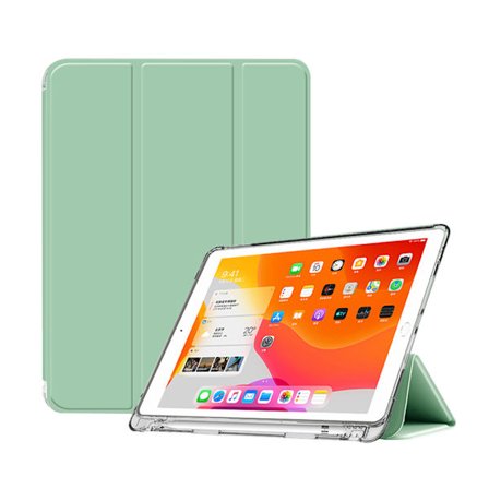 Fodral Kompatibelt med iPad 10.2 iPad 2021/2020/2019 (10.2 tum), transparent fodral, Auto Sleep/Wake-skydd