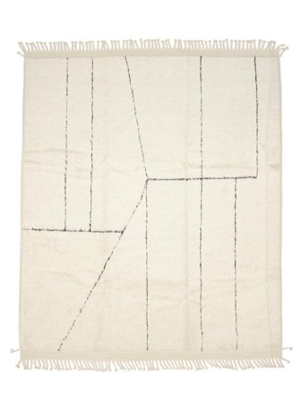 Berber Style Matta Handknuten 260X302 Beige/Gul Afghanistan