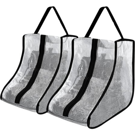 2 paria säilytyspusseja kannettavat pöly- ja vedenpitävät kenkäpussit kahvalla