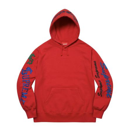 Supreme, Sweatshirt Czerwony, Mężczyzna, Rozmiar: 2XL