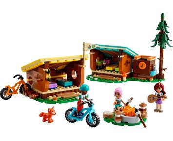 LEGO Friends Äventyrsläger – Mysiga stugor 42624