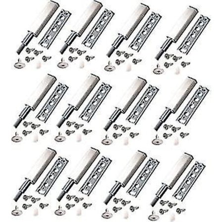 Tryck-och-öppna Dörrlås 12 st Skåp Magnetiska Touch-lås