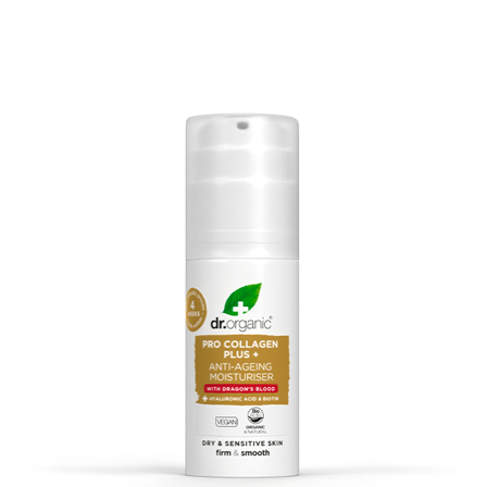 Dr Organic Pro Collagen+ Anti-Ageing Moisturiser with Dragon's Blood 50 ml