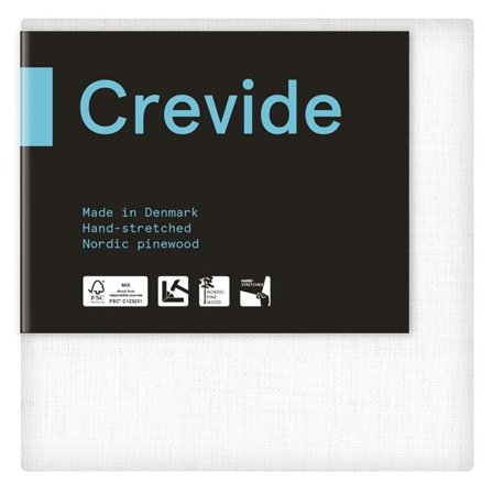 Crevide Schilderdoek Linnen Wit 20x20