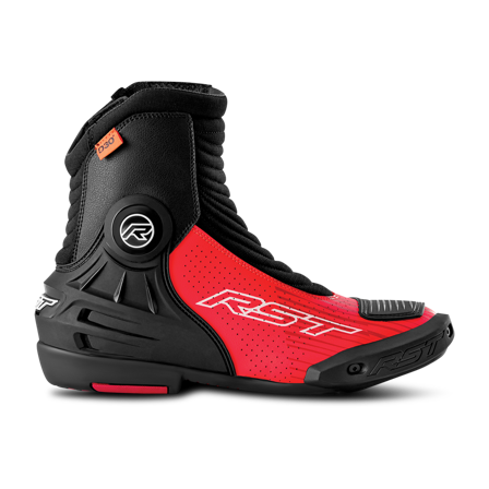 Motorradstiefel RST Tractech Evo Short D30 Neon-Rot 47