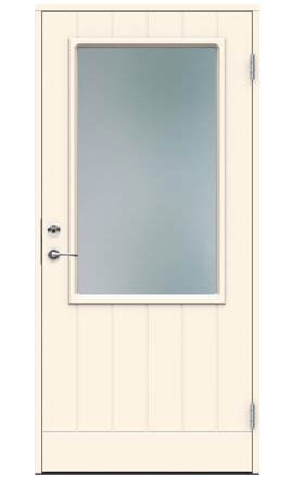 Swedoor Como Ytterdörr vit (S 0502-Y) 2080x988 mm, Dörrar