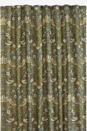 Svanefors - Verhot Vilja, 2/pakk. - Vihreä - Poimutusnauhaverhot - - Homeroom