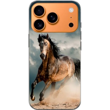 Kompatibelt Mobilskal till Apple Apple iPhone 17 Pro Springande Häst