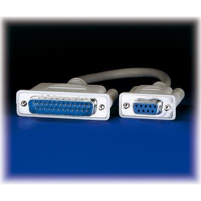 ROLINE Modem Cable, Db9 F - Db25 M 6
