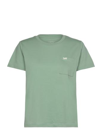 Ss Pocket Tee Green Lee Jeans