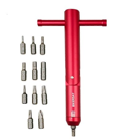 Momentnøgle 2-8Nm Cykelreparation Vedligeholdelsesskruenøgle Håndværktøjssæt til Cykelkøretøj Cykel Acc