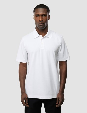 Shaping New Tomorrow - Evolve Pique Polo - White - Herre - Størrelse XL