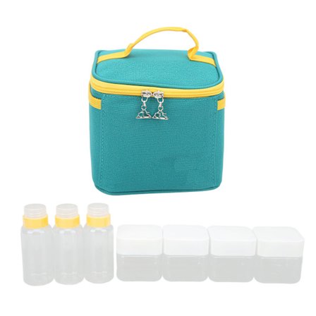 Bærbart utendørs BBQ krydderbeholdersett for campingkjøkken, grønt