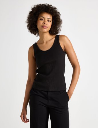 Lindex Tank Top Tyra - Black - XS