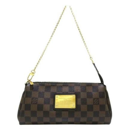 Louis Vuitton Vintage Pre-owned Polyester hndtasker Brun, Dame Vintage Tasker, Størrelse: ONE Size