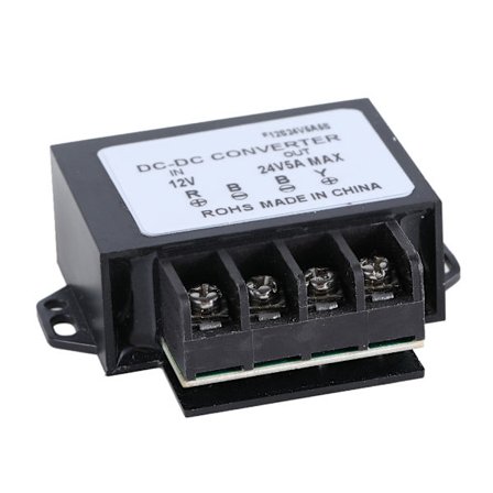 12V til 24V Konverter 5A 120W 12V til 24V Step-up Konverter Blok 12V til 24V Konverter til LED Lys Lastbil Køretøj Både