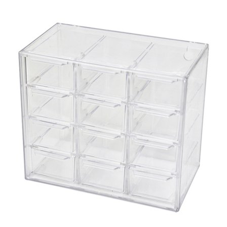 Desktop Skuffe Organizer Mini Skuffer Plast Skrivebord Craft Opbevaring