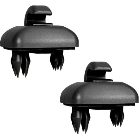 2-pack solskyddsklämmor för bil, solskyddsklämmor för Audi A1 A3 A4 A5 Q3 Q5(8E0 857 562) A7 B6 B7 B8 S4 S5