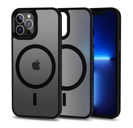 Tech-Protect MagMat MagSafe-fodral för iPhone 12 Pro Max - matt svart