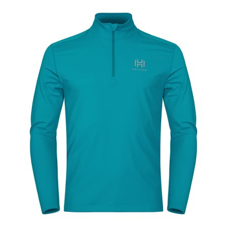 Hellner Virdja Half Zip LS Top Men's Men long-sleeved training tops Blue S
