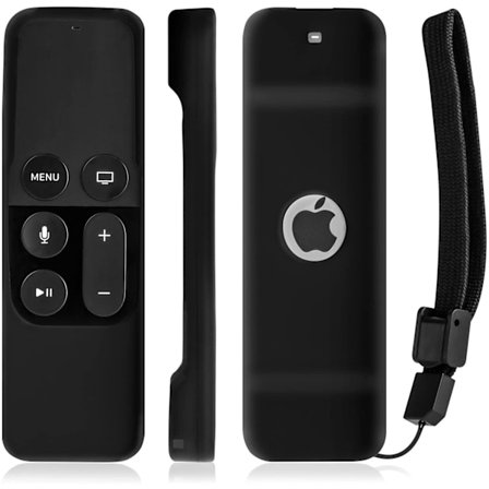 Svart Silikonskydd till fjärrkontroll Apple TV 4 / 5
