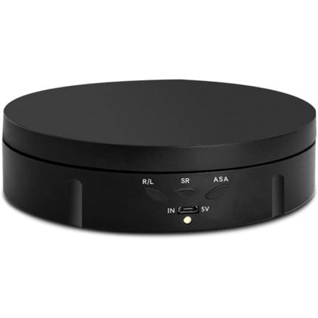 Moottorikäyttöinen pyörivä näyttöjalusta, 360 asteen pyörivä näyttö - USB-virralla, voidaan varustaa 18650 akulla