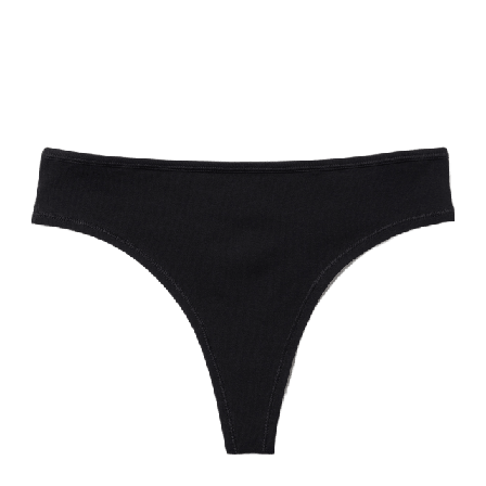 Å WOMAN Stringtrosa i bomull MIRA Trosor Svart S