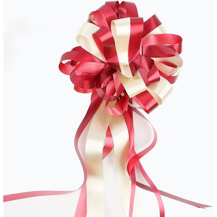 Pakke med 10 store sløjfer, kæmpe sløjfer, gavebånd, store til bildekoration