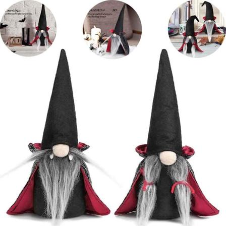 pcs Halloween Julenisse Plussjedokke, Par Ornamenter