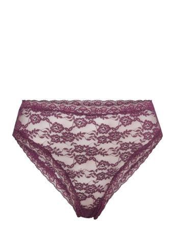 Brief So U Misha Brazilian Hi Lingerie Panties Brazilian Panties Burgundy Lindex