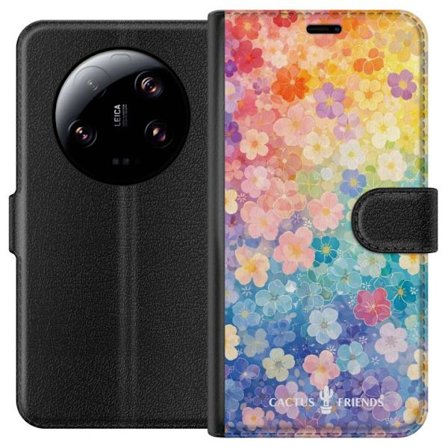 Kompatibelt Plånboksfodral till Xiaomi Xiaomi 13 Ultra Cactus and Friends – RainbowBloom