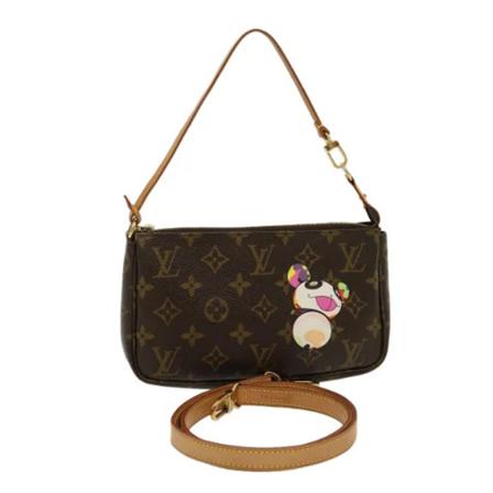 Louis Vuitton Vintage, Pre-owned Canvas louis-vuitton-bags Bruin, Dames, Maat:ONE Size