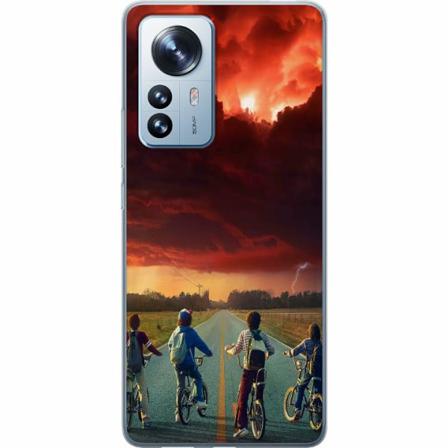 Xiaomi 12 Pro Genomskinligt Skal Stranger Things
