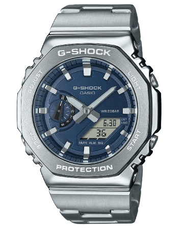 Casio G-Shock GM-2110D-2BER Silver