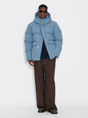 Holzweiler Dovre Down Jacket - Blue Aqua - Men's - L