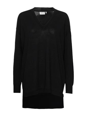 Thelmagz V-Pullover Noos Black Gestuz