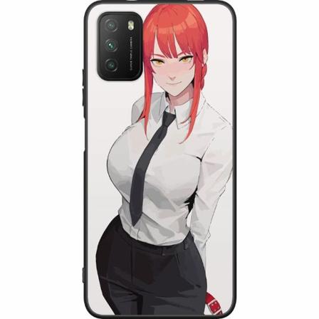Xiaomi Poco M3 Svart Skal Makima Chainsaw Man